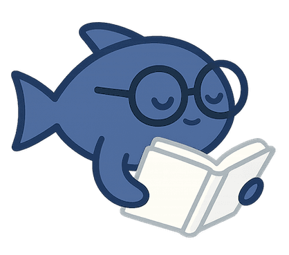 Reading fish illustration