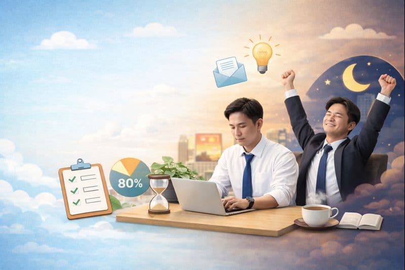 拒绝无效加班也能稳住工作?裁员潮下的二八定律+慢生产力自救指南